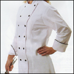 Ladies Fitted Executive Chef Coat