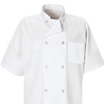 Basic Chef Coat (3/4 sleeve)