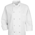 Basic Chef Coat (3/4 sleeve)