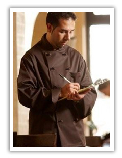 Chocolate Brown Chef Coat